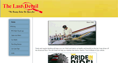 Desktop Screenshot of mrdetail.com